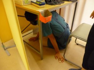 シェイクアウトの様子